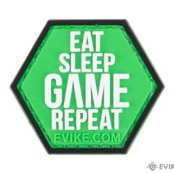 Série Gamer 5 : Patch "Eat Sleep Game Repeat" - Evike/Hex Patch