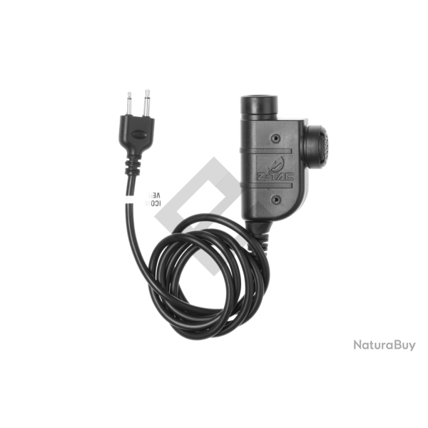 PTT zSLX U94 - ICOM / Noir - Z-Tactical
