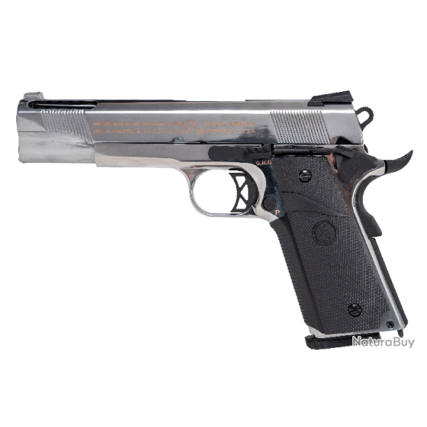 Colt 1911 Ported GBB - Silver - Cybergun