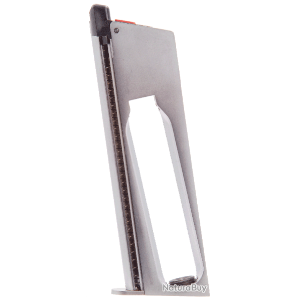 Chargeur CO2 15 BBs pour 1911 GBB - Silver - Cybergun/Armorer Works