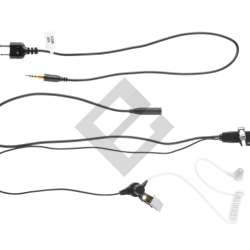 Headset oreillette style FBI - ICOM - Noir - FMA