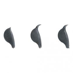 Set de backstraps pour poignée de S&W M&P9C (S, M, L) - Noir - Umarex