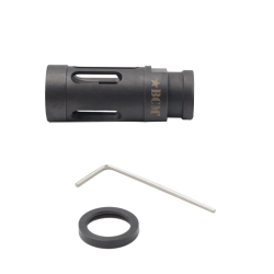 Compensateur 14mm CW type BCM - 14mm CW / Acier / Noir - Angry Gun