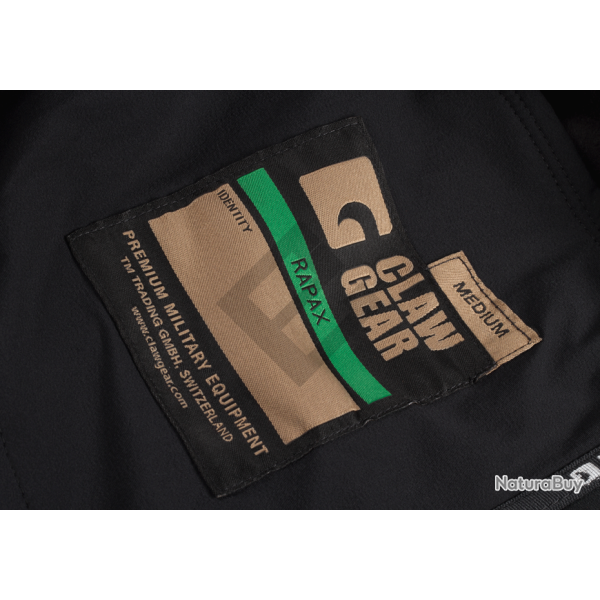 Softshell Rapax Black Clawgear