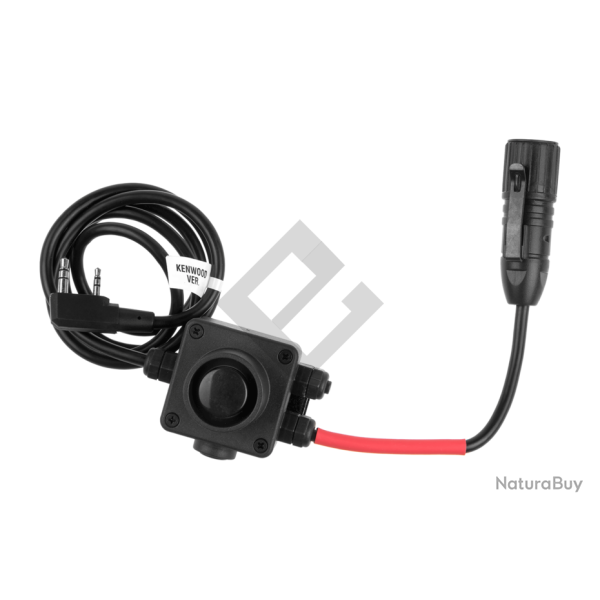 PTT Combat Series - Kenwood / Noir - Z-Tactical
