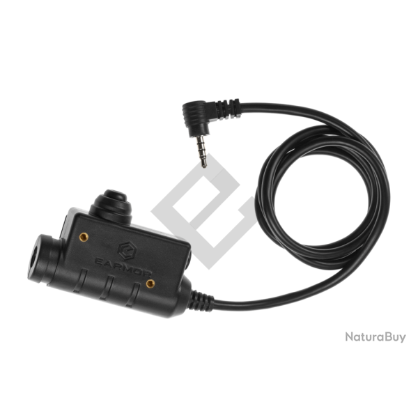 PTT M51 - Yaesu / Noir - Earmor