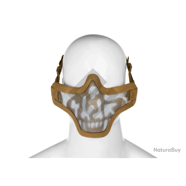 Masque grillag� Stalker "T�te de mort" - Tan - Invader Gear