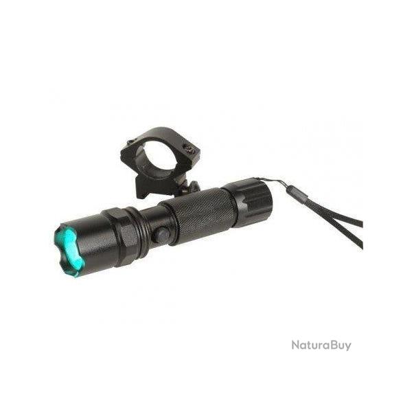 Lampe rechargeable avec anneau de montage et c�ble USB - Lumi�re verte - Swiss Arms