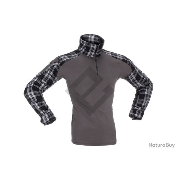 Combat shirt flanelle Noir Invader Gear