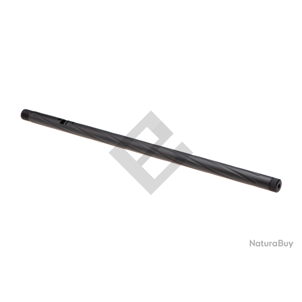 Canon externe Twisted avec mag catch pour L96 - 14mm CCW / Aluminium / Noir - Action Army