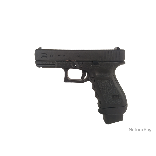 Glock 19 Gen 3 GBB CO2 - Noir - Cybergun