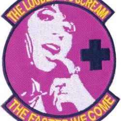 Patch Medic "The Louder You Scream The Faster We Come" - Rose - Matrix