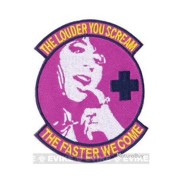 Patch Medic "The Louder You Scream The Faster We Come" - Rose - Matrix