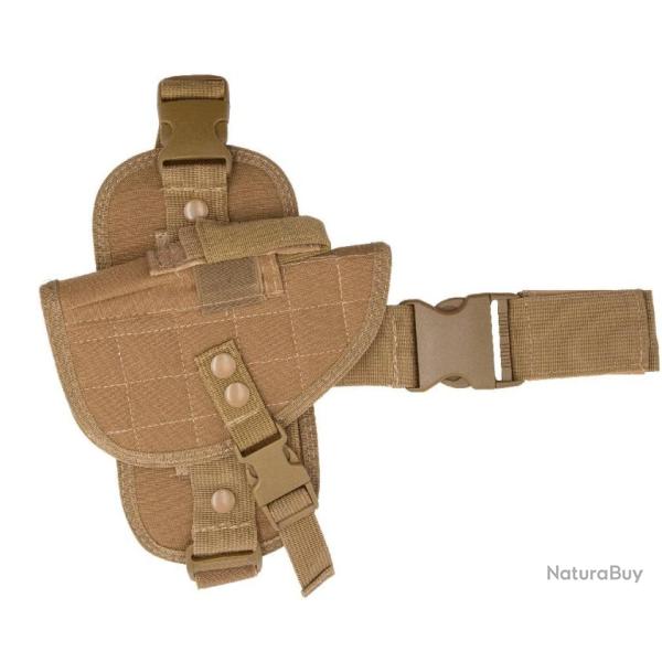 Holster Special Force Quick Draw Tactical pour gaucher avec plateforme de cuisse - Coyote Brown - Ma