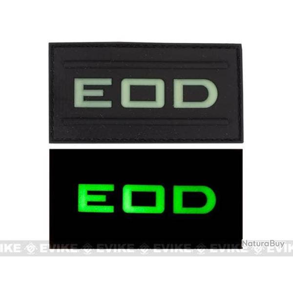 Patch EOlive Drab phosphorescent - Noir - Matrix