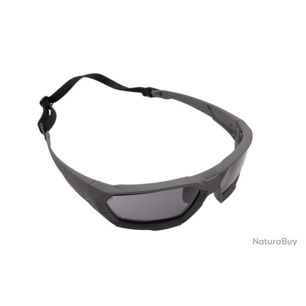 Lunettes balistiques Shadowstrike Essential Kit - Gris & Verres Clairs + Fum�s - Revision
