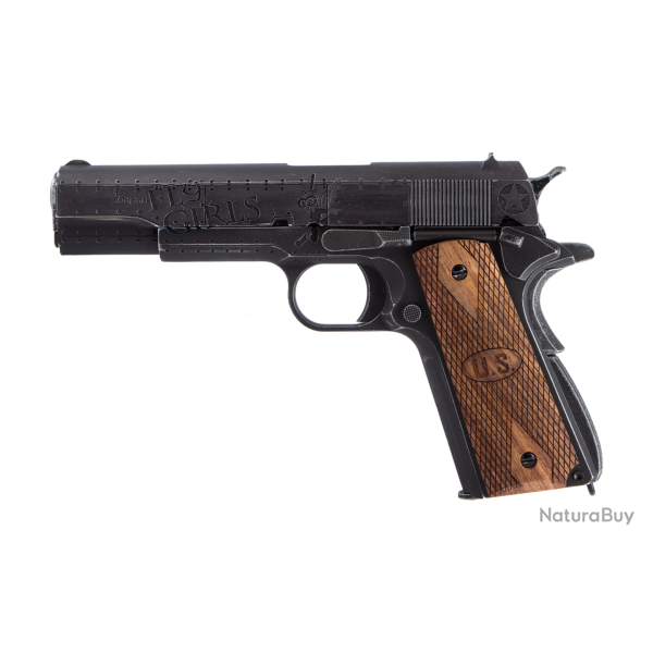 Auto Golddnance 1911 Fly Girl GBB - Noir - Cybergun