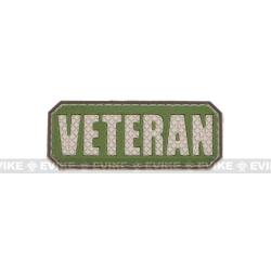 Patch PVC Veteran Tag - Olive Drab - Matrix