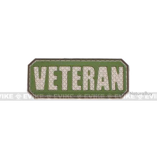 Patch PVC Veteran Tag - Olive Drab - Matrix