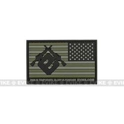 Patch USA Evike - Invers&eacute; / Vert - Evike