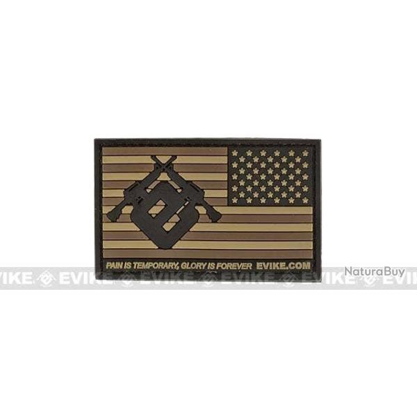 Patch USA Evike invers� - Tan - Evike