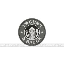 Patch PVC Guns & Bacon - Gris - Matrix