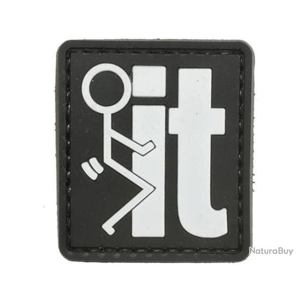 Patch "F- it" - Noir - Matrix