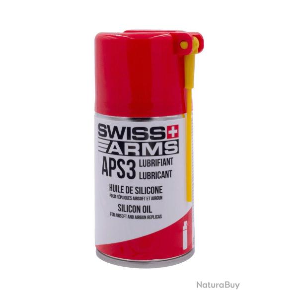 Lubrifiant APS3  l'huile de silicone 160ml - Swiss Arms