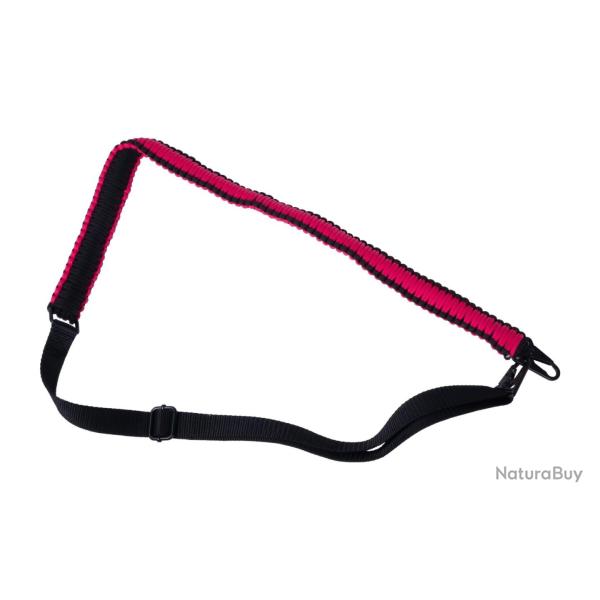 Sangle paracorde 2 points - Noir & Rose - Swiss Arms