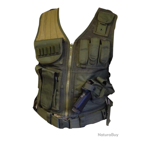 Gilet tactique BT-4 - OD - Swiss Arms
