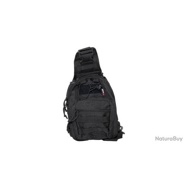 Sac  dos mono bretelle - Noir - Swiss Arms