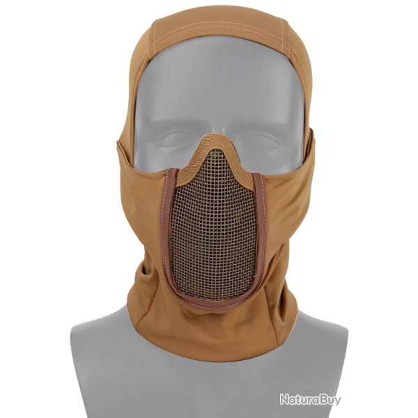 Cagoule Cobra avec Stalker int�gr� - Coyote Brown - Swiss Arms