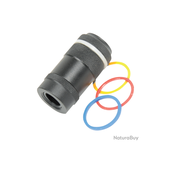 Rducteur de puissance - 14mm CCW / Aluminium / Noir - Swiss Arms