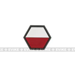 S&eacute;rie drapeau : Pologne - Evike/Hex Patch