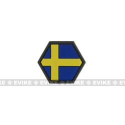 S&eacute;rie drapeau : Su&egrave;de - Evike/Hex Patch
