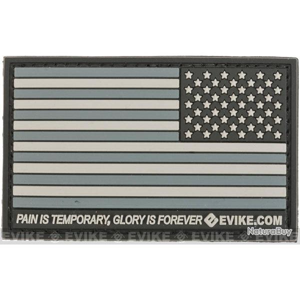 Patch USA "Pain & Glory" - Invers� / Gris - Evike