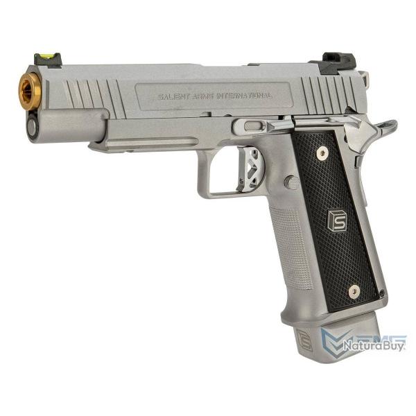 Salient Arms 2011 Hi-Capa 5.1 DS GBB - Silver - EMG