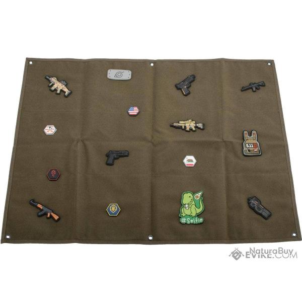 Moyen panneau d'exposition scratch pour patchs - Olive Drab - Evike