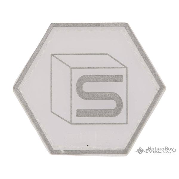 PVC Industry Salient Arms International - Blanc - Evike/Hex Patch