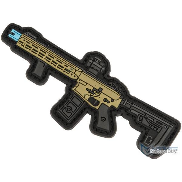 Patch PVC Miniaturized Falkor Blitz SBR AR-15 - EMG