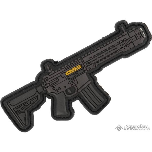 Patch PVC Modern Warfare Series SAI GRY Carbine - Gris - Evike X Aprilla Design