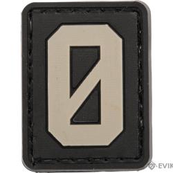 Patch PVC Chiffre 0 - Evike