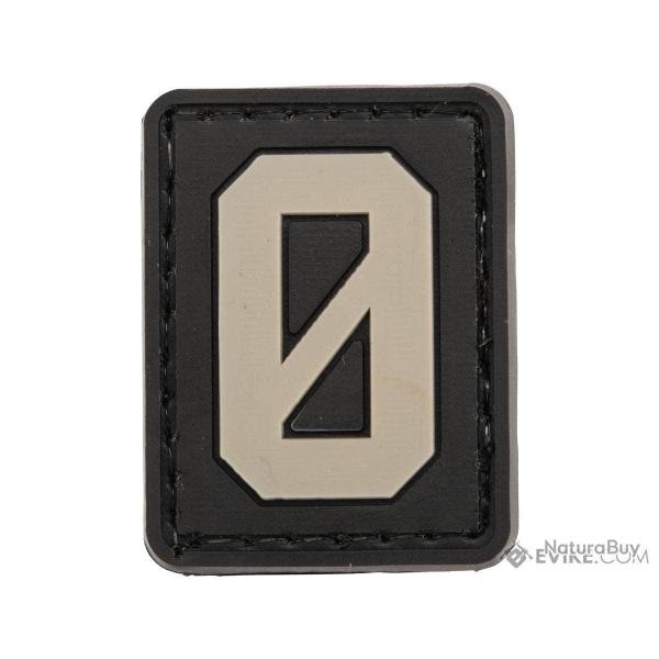 Patch PVC Chiffre 0 - Evike