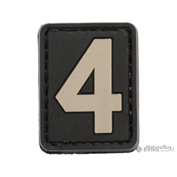 Patch PVC Chiffre 4 - Evike