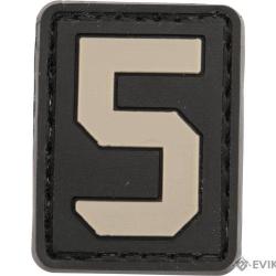 Patch PVC Chiffre 5 - Evike