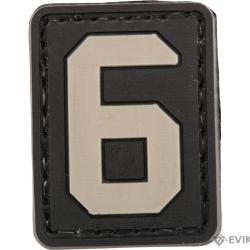 Patch PVC Chiffre 6 - Evike