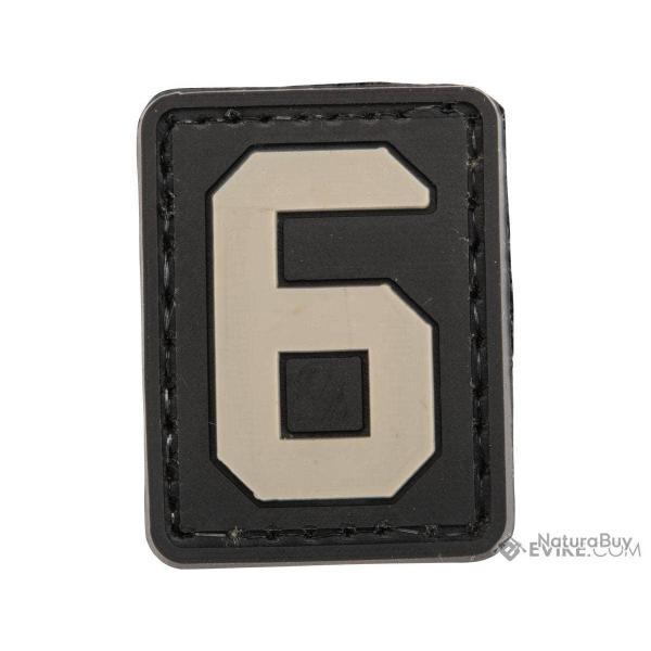 Patch PVC Chiffre 6 - Evike