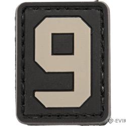 Patch PVC Chiffre 9 - Evike