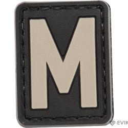 Patch PVC Lettre M - Evike