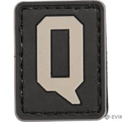 Patch PVC Lettre Q - Evike